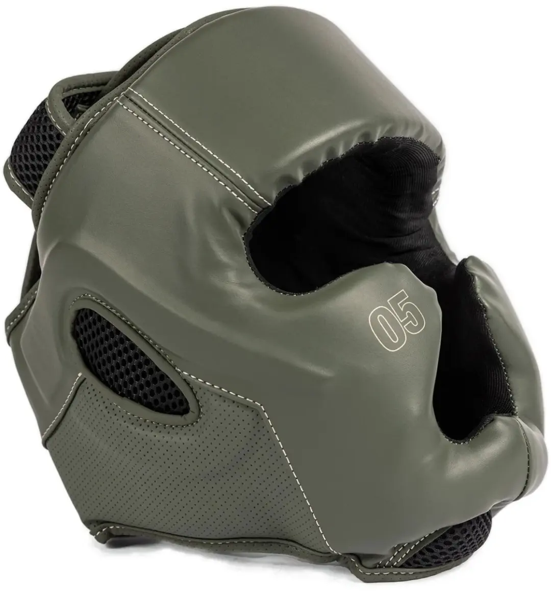 Venum Impact Evo Hoofdbescherming Headgear - Military Green - afbeelding 6 van 6