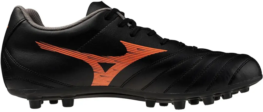 Mizuno Monarcida Neo III Select AG Voetbalschoenen - 43 - Zwart/Lava Oranje