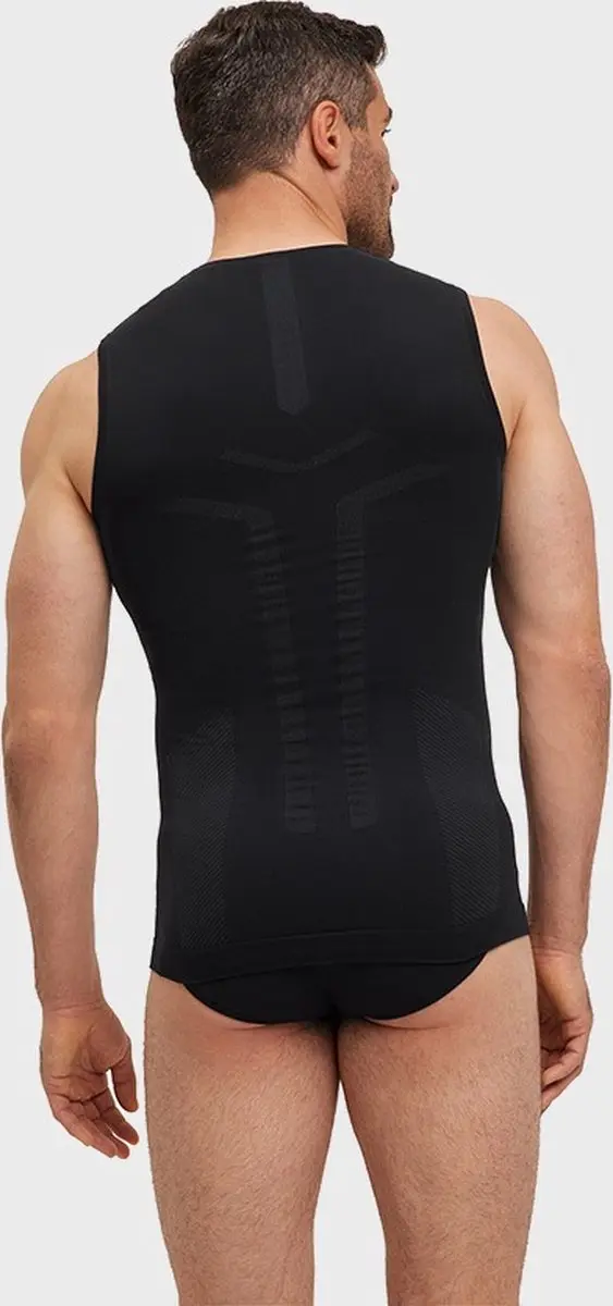 Falke Warm Singlet 39663 - Heren M - Zwart