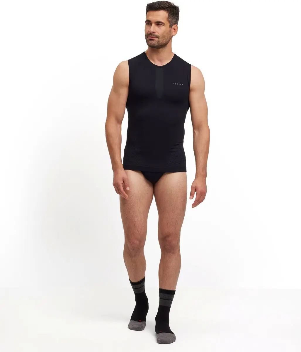 Falke Warm Singlet 39663 - Heren M - Zwart