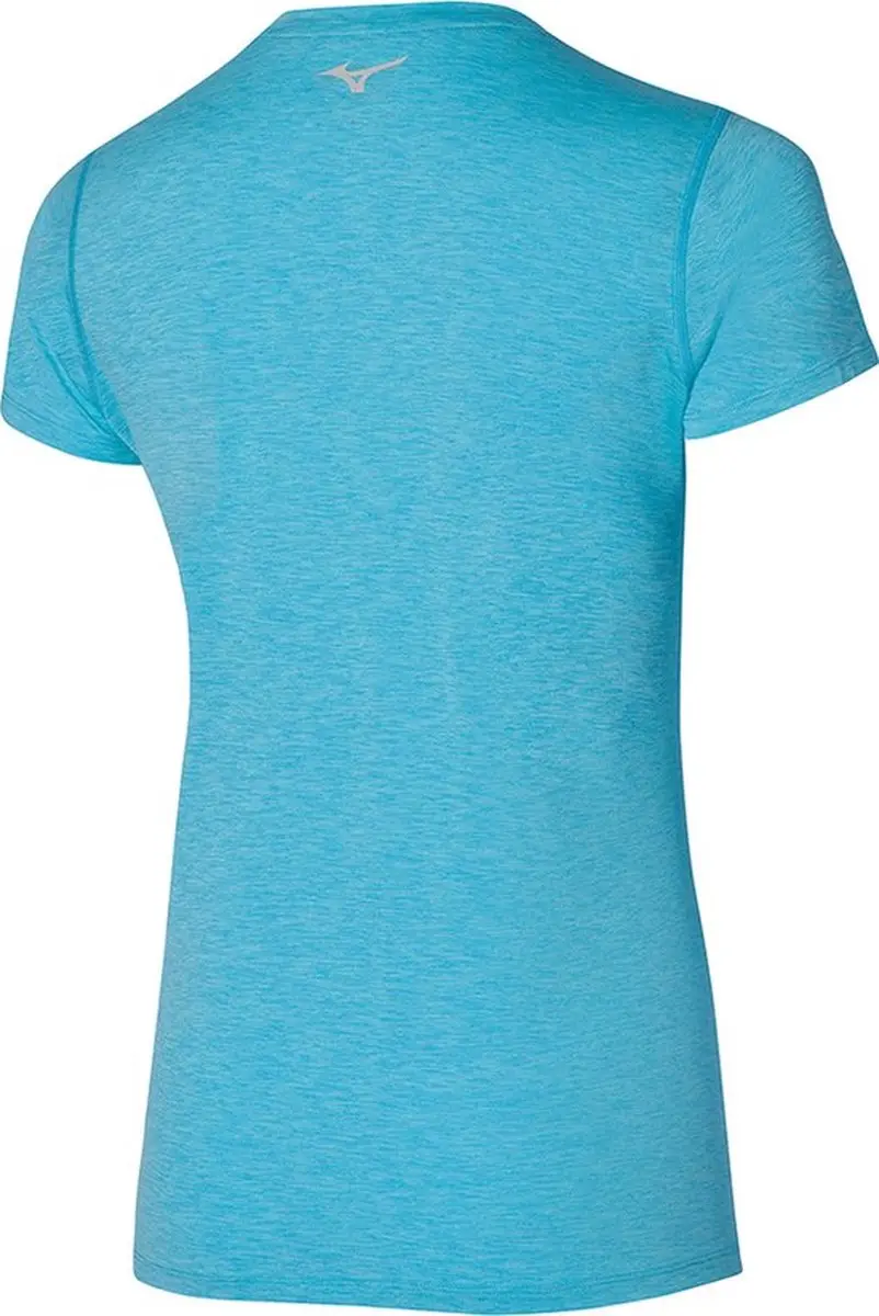 Mizuno Shirt Impulse Core T-Shirt Dames S - Blauw