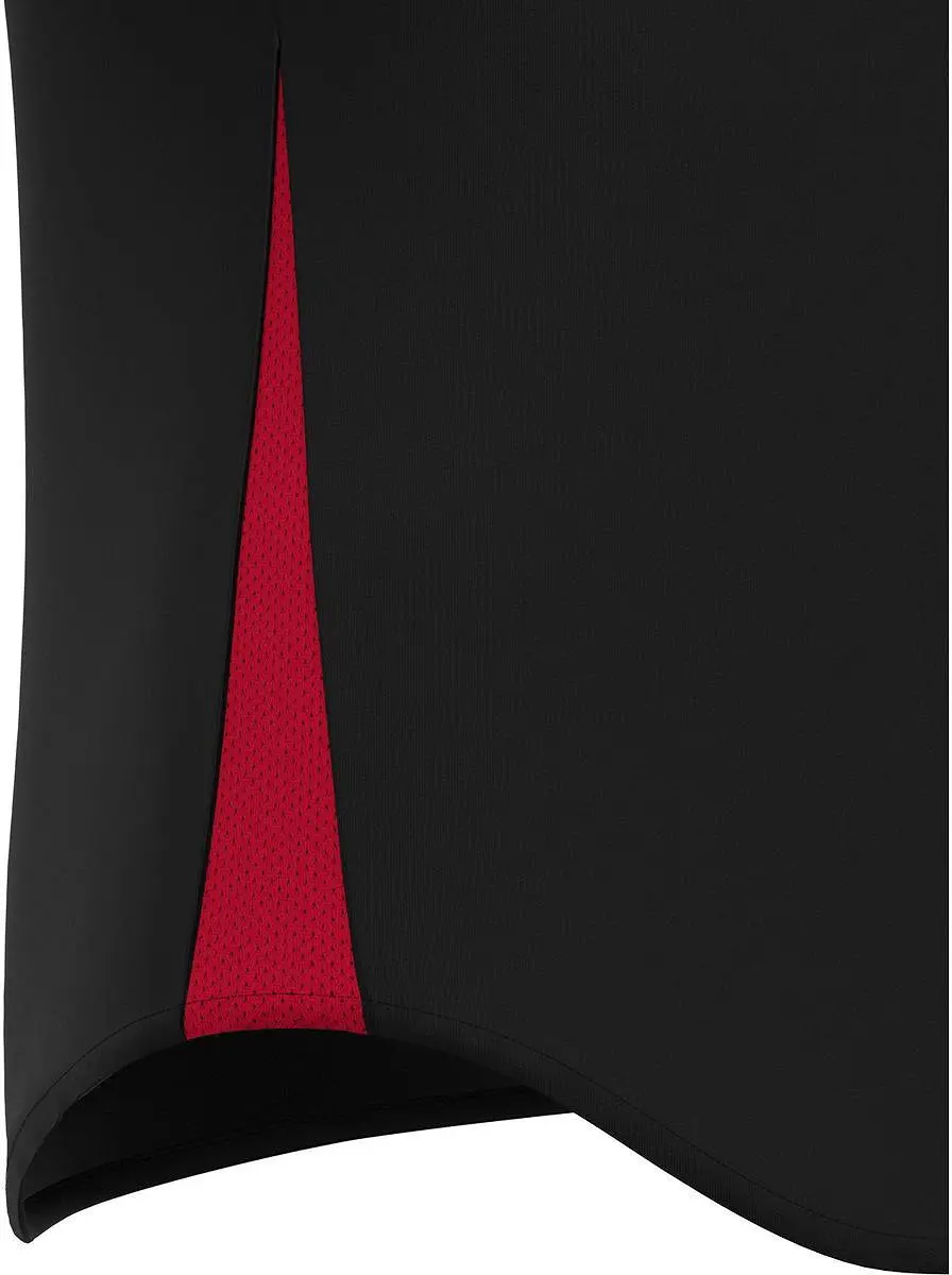 Macron Wyrm Shirt Heren - S - Zwart/Rood
