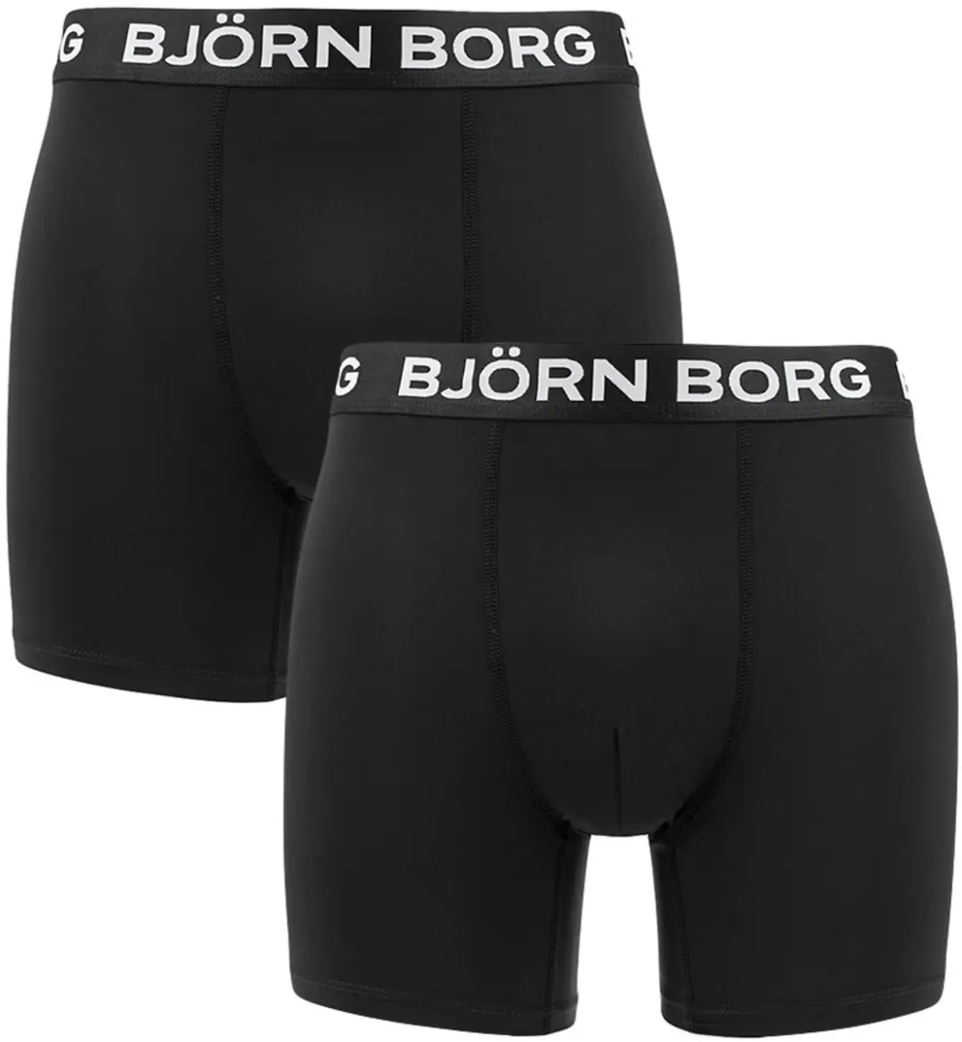 Björn Borg Performance Sportonderbroek - Maat L - Zwart/Wit - afbeelding 6 van 6