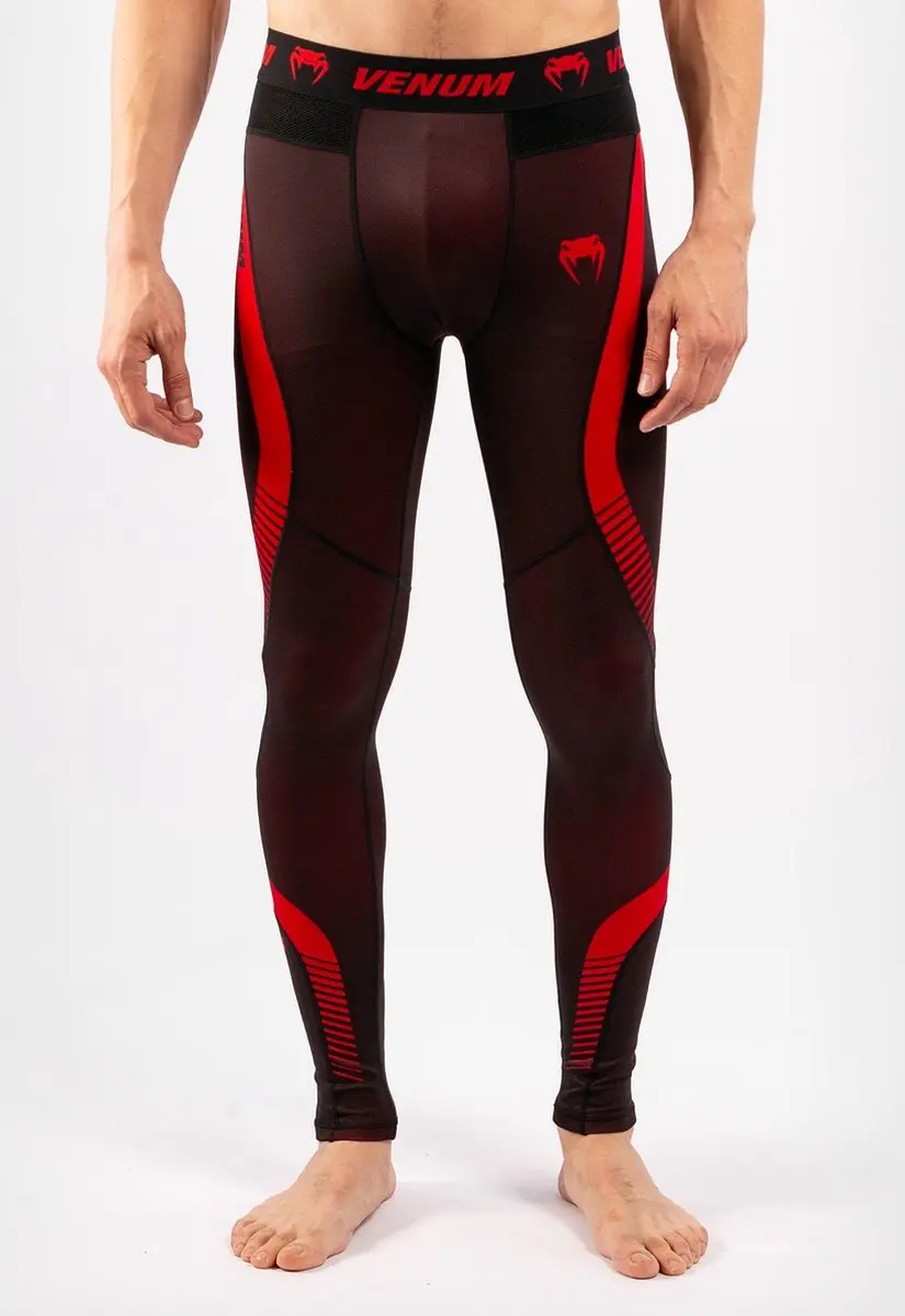 Venum Sportlegging No Gi 3.0 Compressiebroek - S - Zwart/Rood - afbeelding 6 van 6