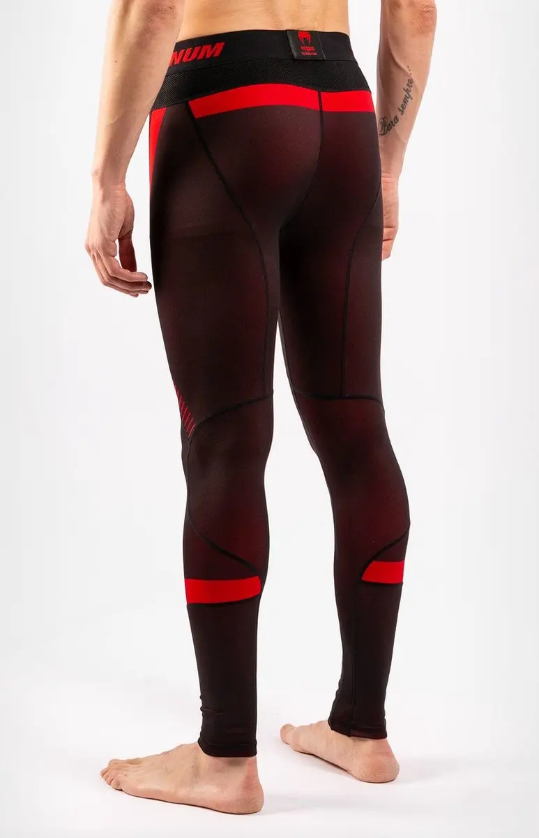 Venum Sportlegging No Gi 3.0 Compressiebroek - S - Zwart/Rood - afbeelding 4 van 6
