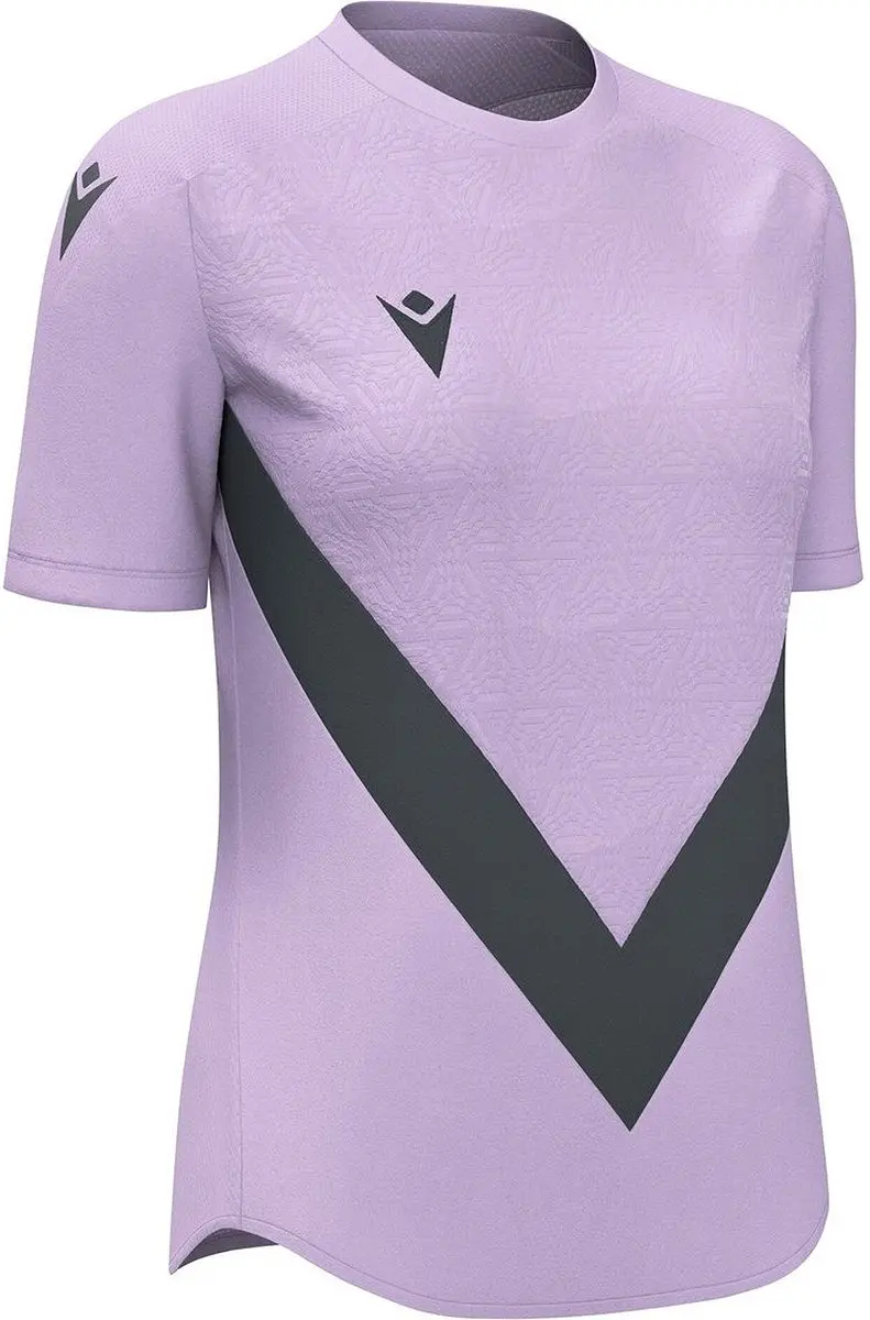 Macron Thunder Dryad Dames Shirt Korte Mouw - Paars XXL