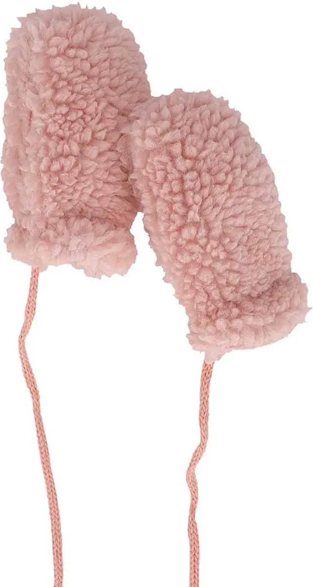 Sarlini Baby Winterset Teddy Wol - Roze - 1-2 Jaar