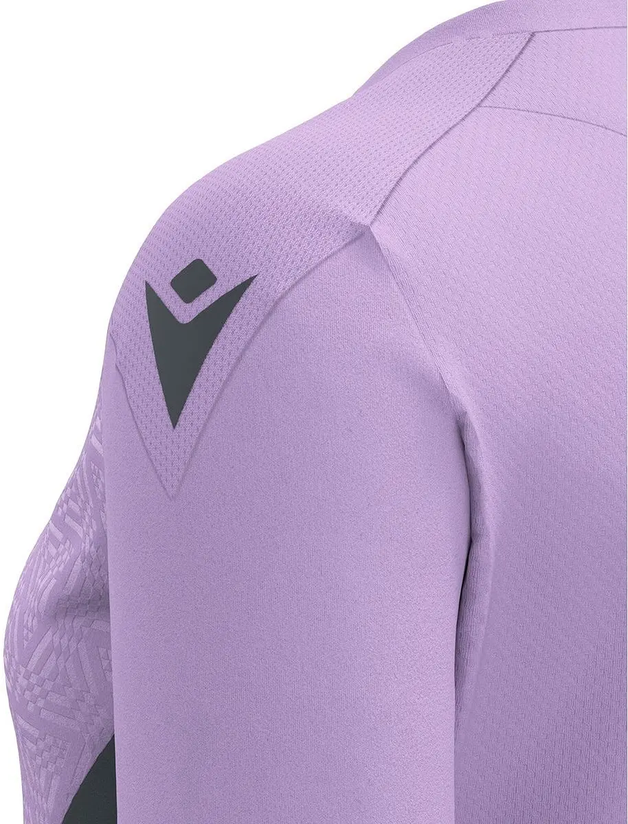 Macron Thunder Dryad Dames Shirt Korte Mouw - Lila/Antraciet