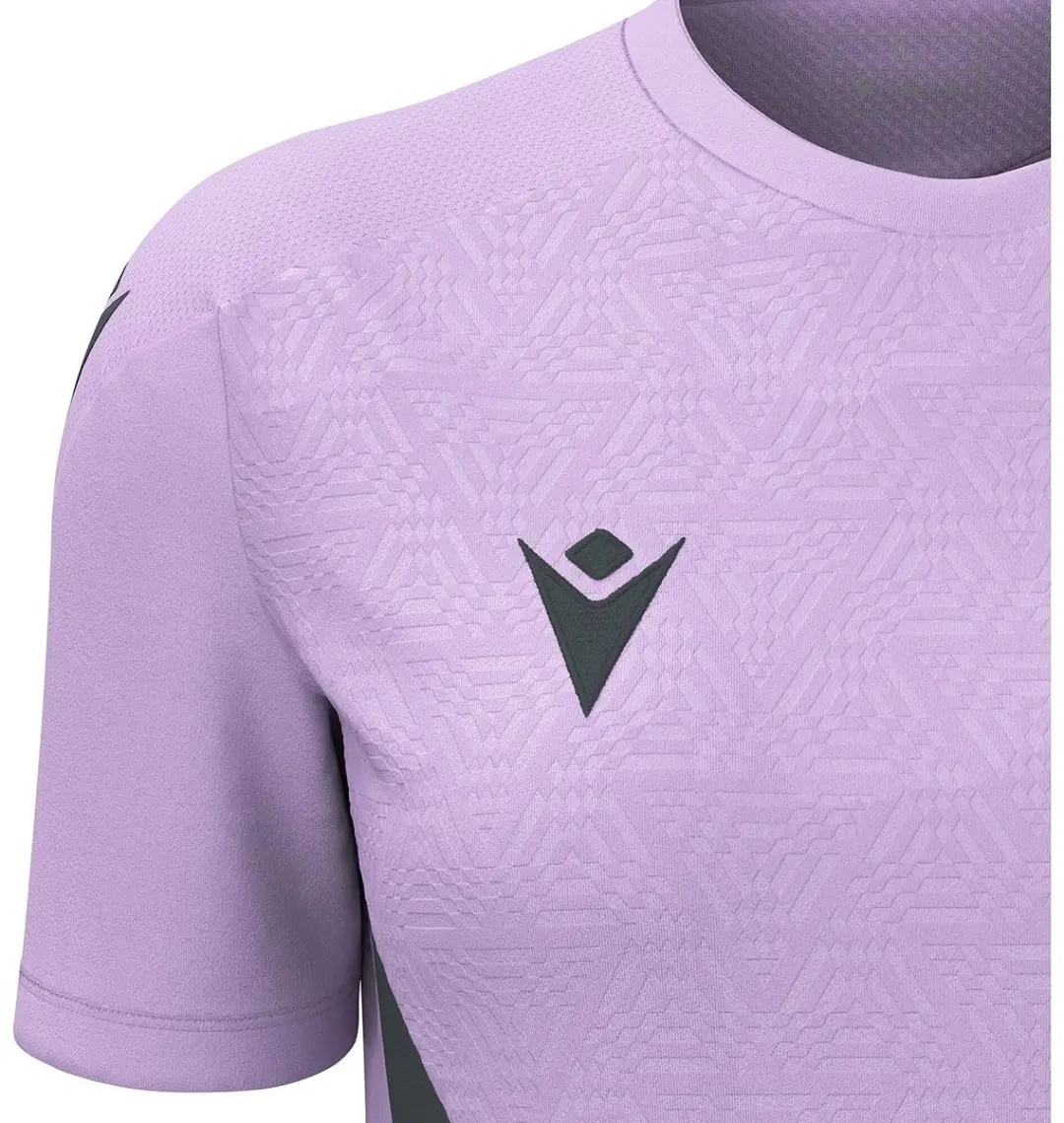 Macron Thunder Dryad Dames Shirt Korte Mouw - Lila/Antraciet
