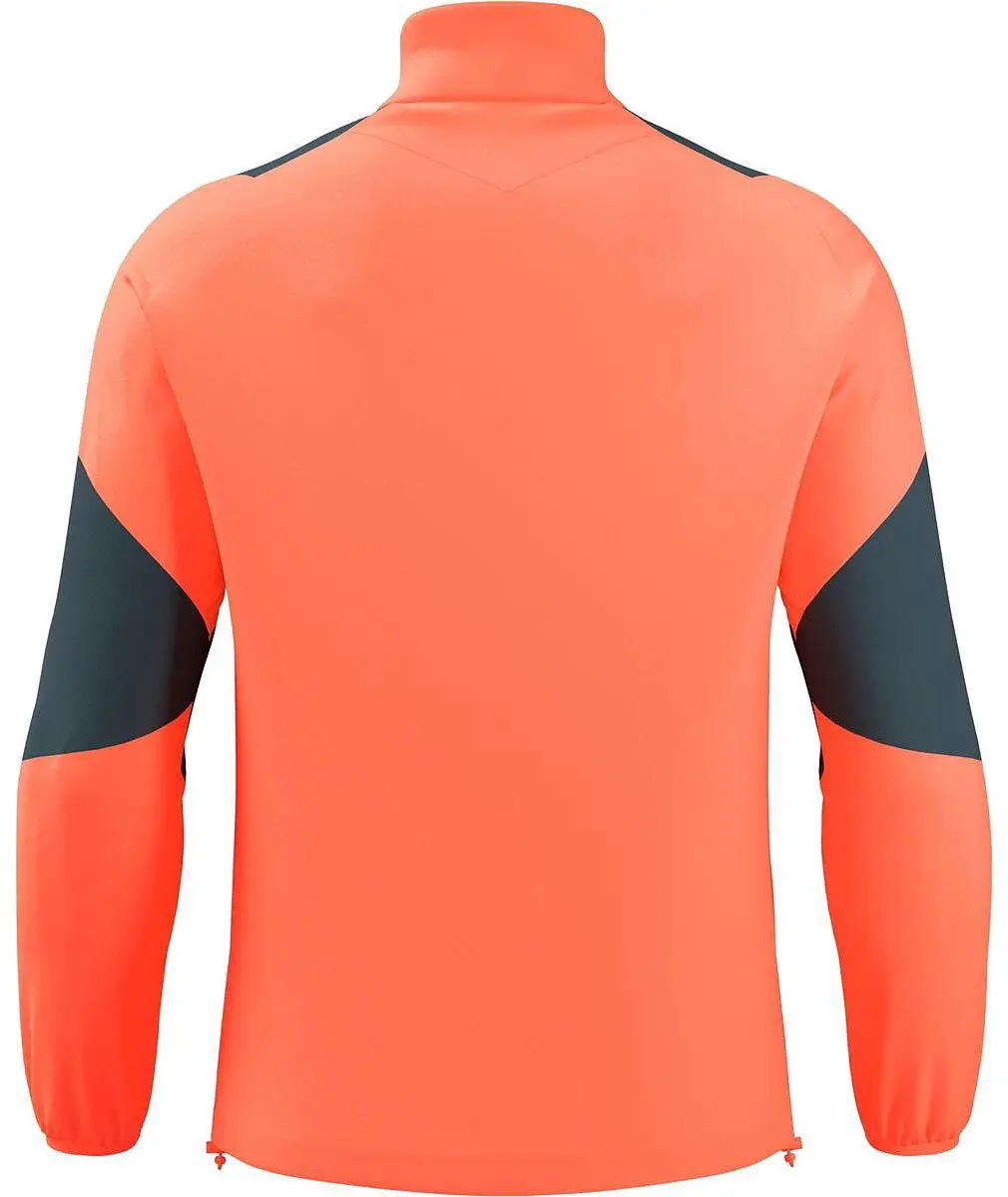Macron Glory Cuzco Ziptop Heren - M - Coral Fluor/Antraciet