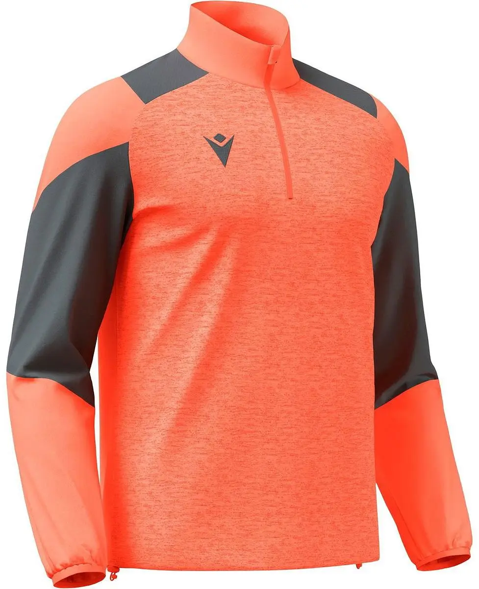 Macron Glory Cuzco Ziptop Heren - M - Coral Fluor/Antraciet