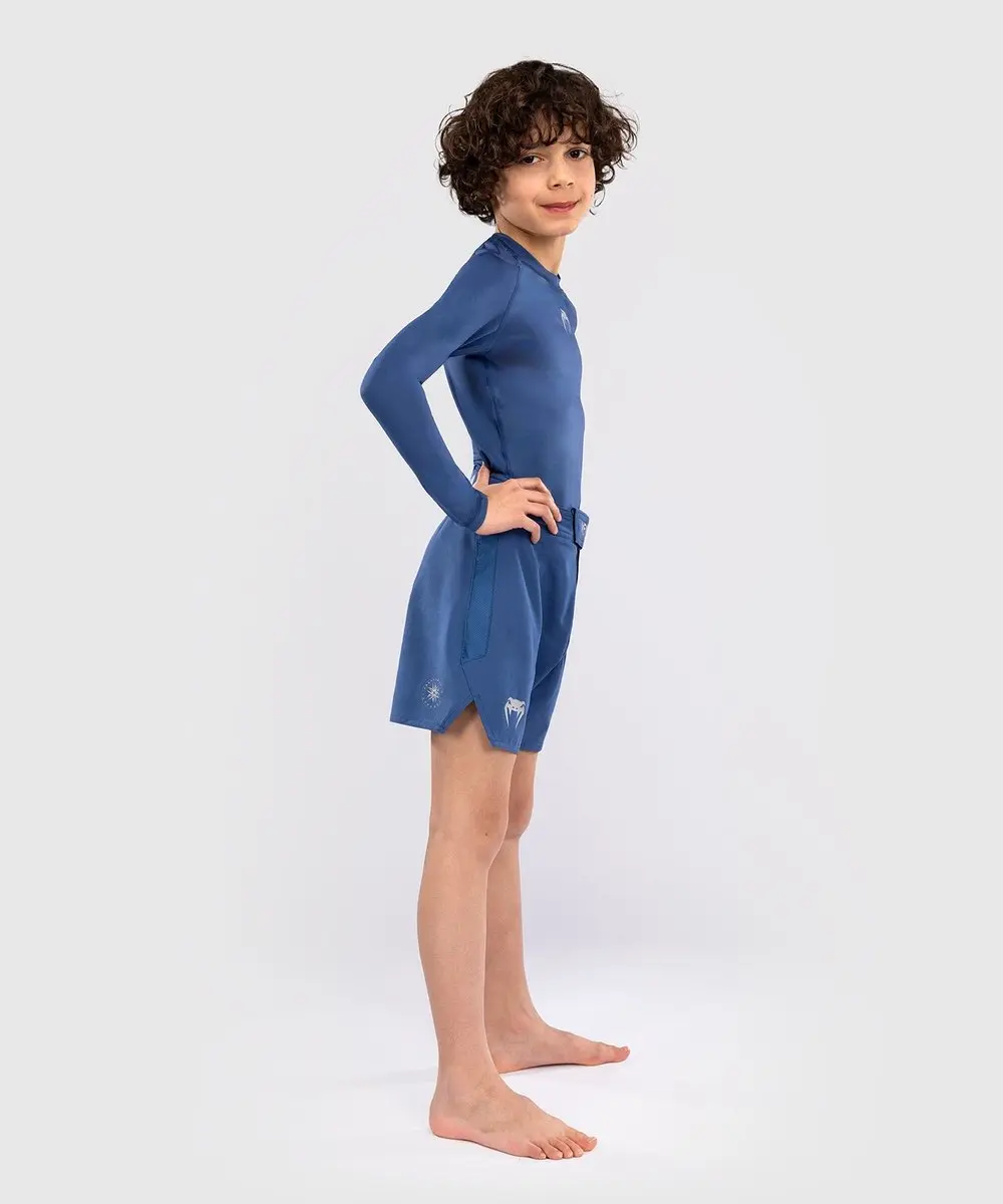 Venum Light Kids Fight Shorts 152cm - Blauw - afbeelding 3 van 6