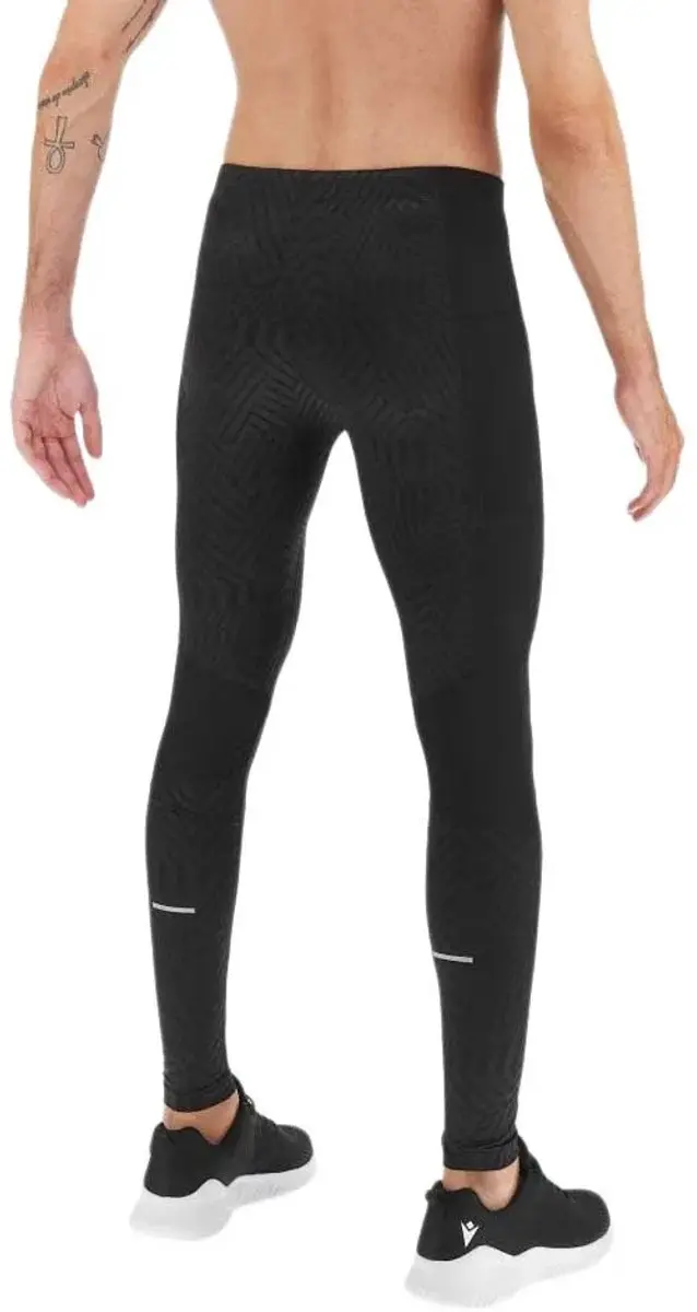 Macron Cody Leggings - S - Zwart/Neegeel