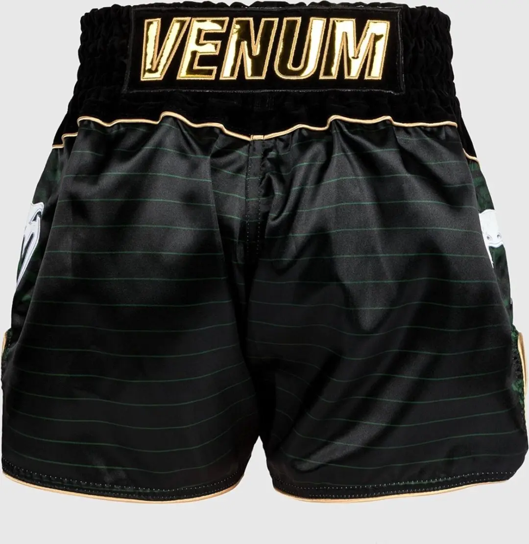 Venum Muay Thai Attack Shorts - M Zwart Groen
