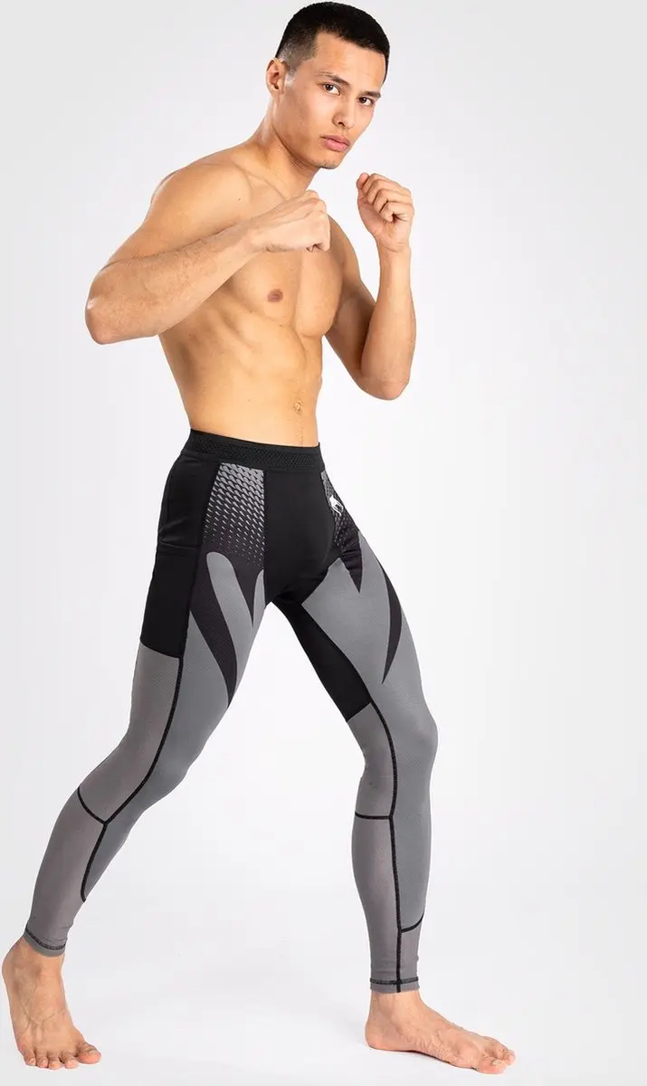 Venum Attack Sportlegging XXL - Zwart/Grijs