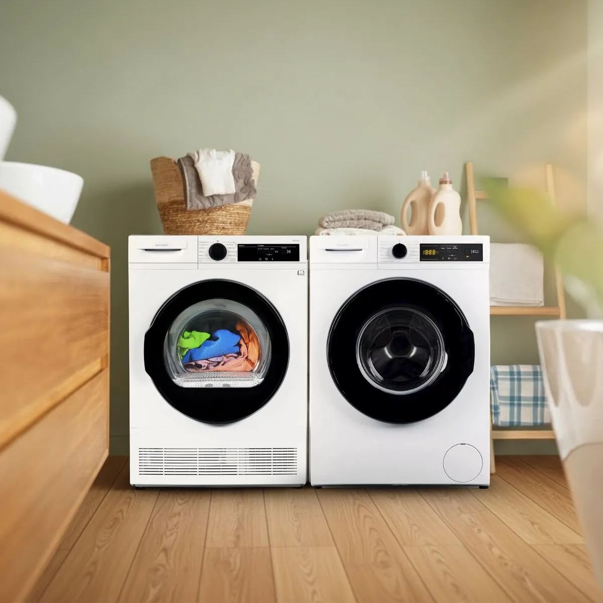 Salora WMH7245 Wasmachine 7kg 1400 RPM - Wit - afbeelding 6 van 6