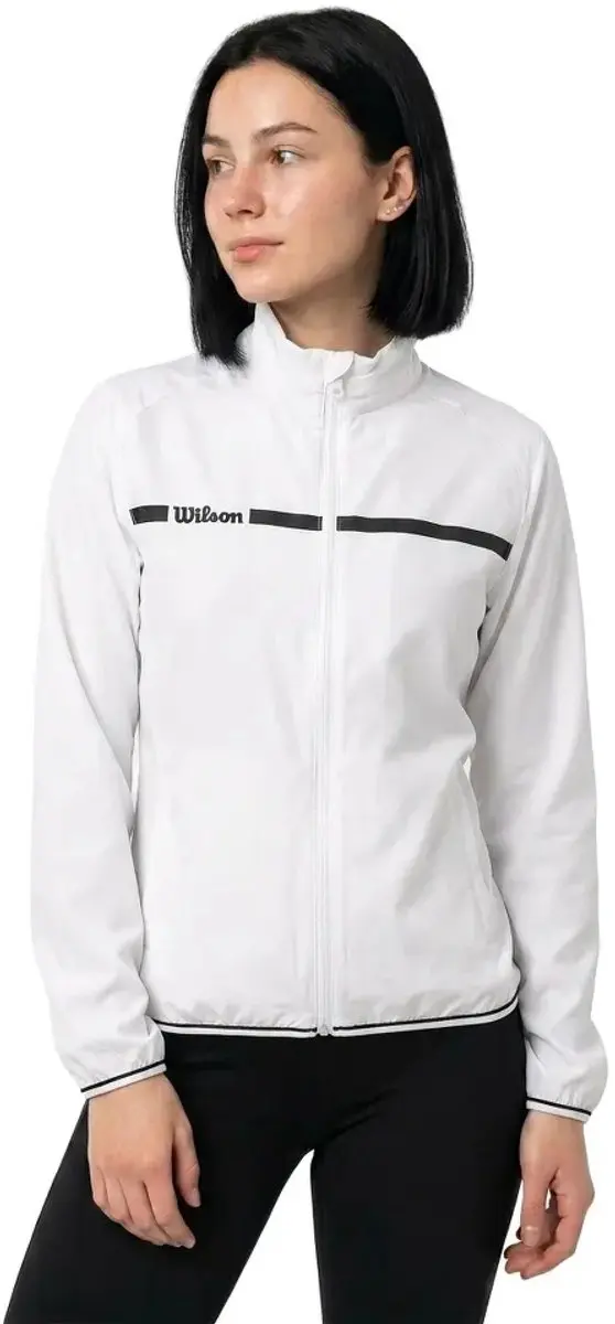 Wilson Team Warm-up Jas XS - Wit
