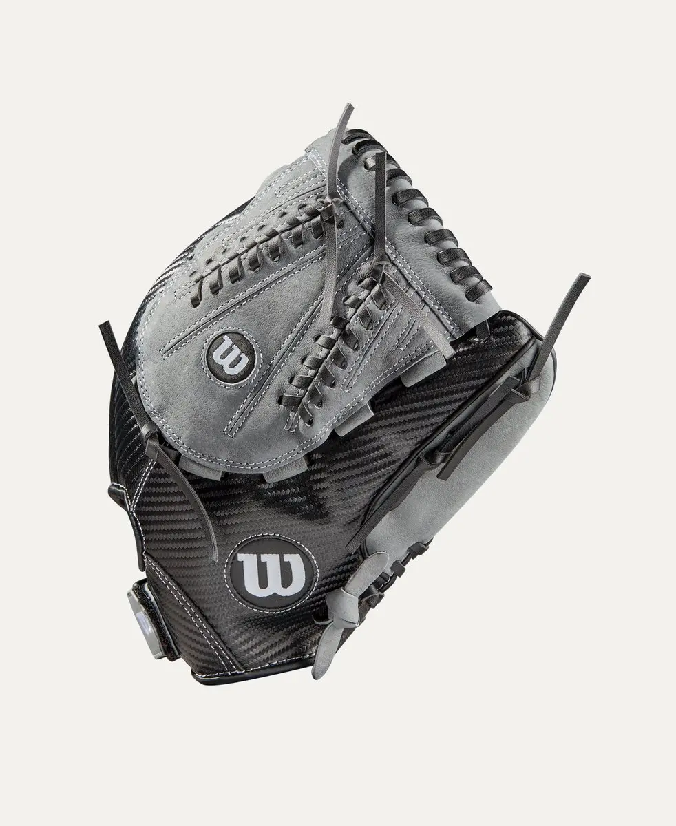 Wilson MLB A360 Slowpitch Honkbalhandschoen 13 inch - Zwart/Grijs