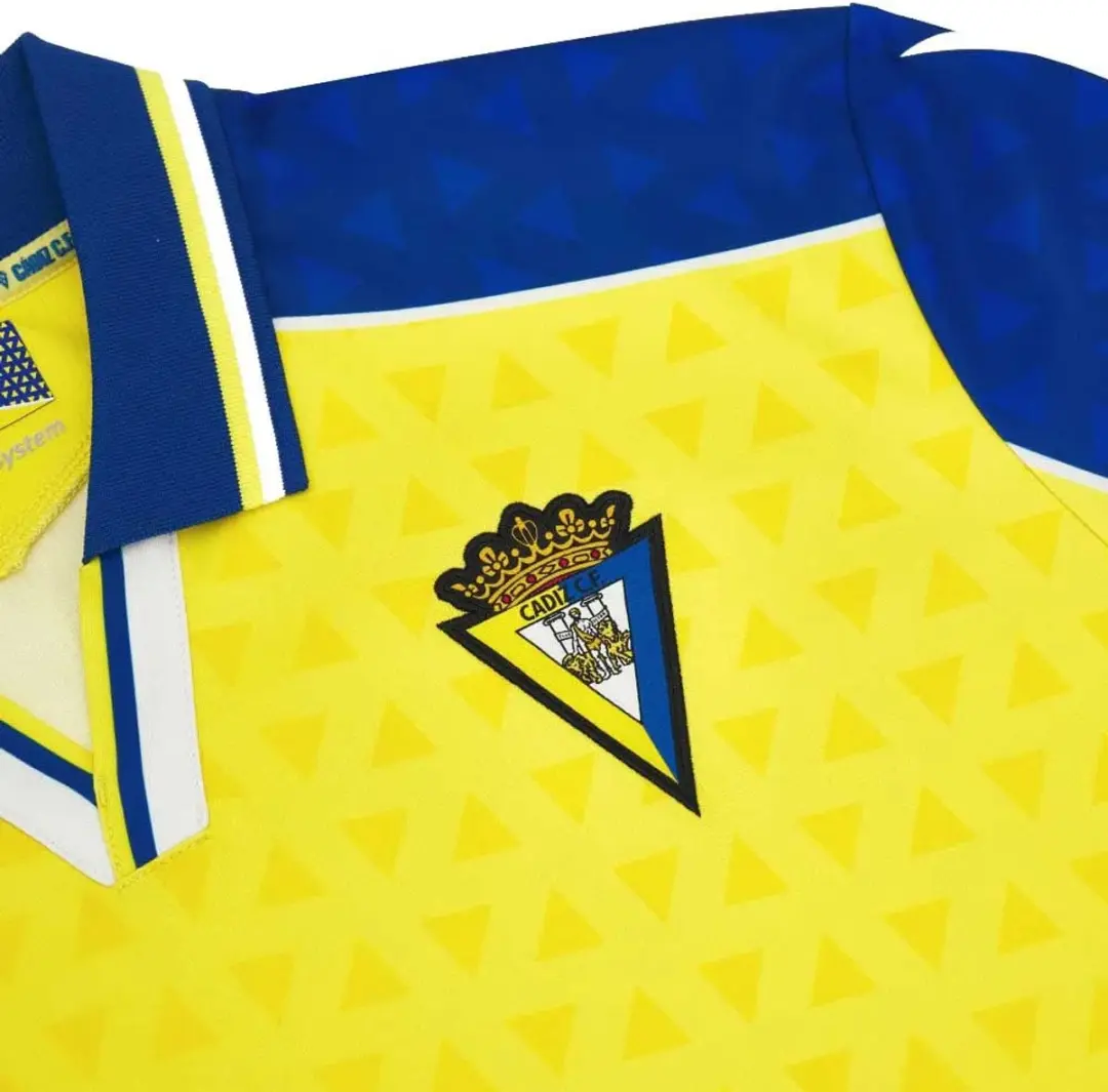 Macron Cádiz CF 24/25 Thuis T-shirt - Geel - S