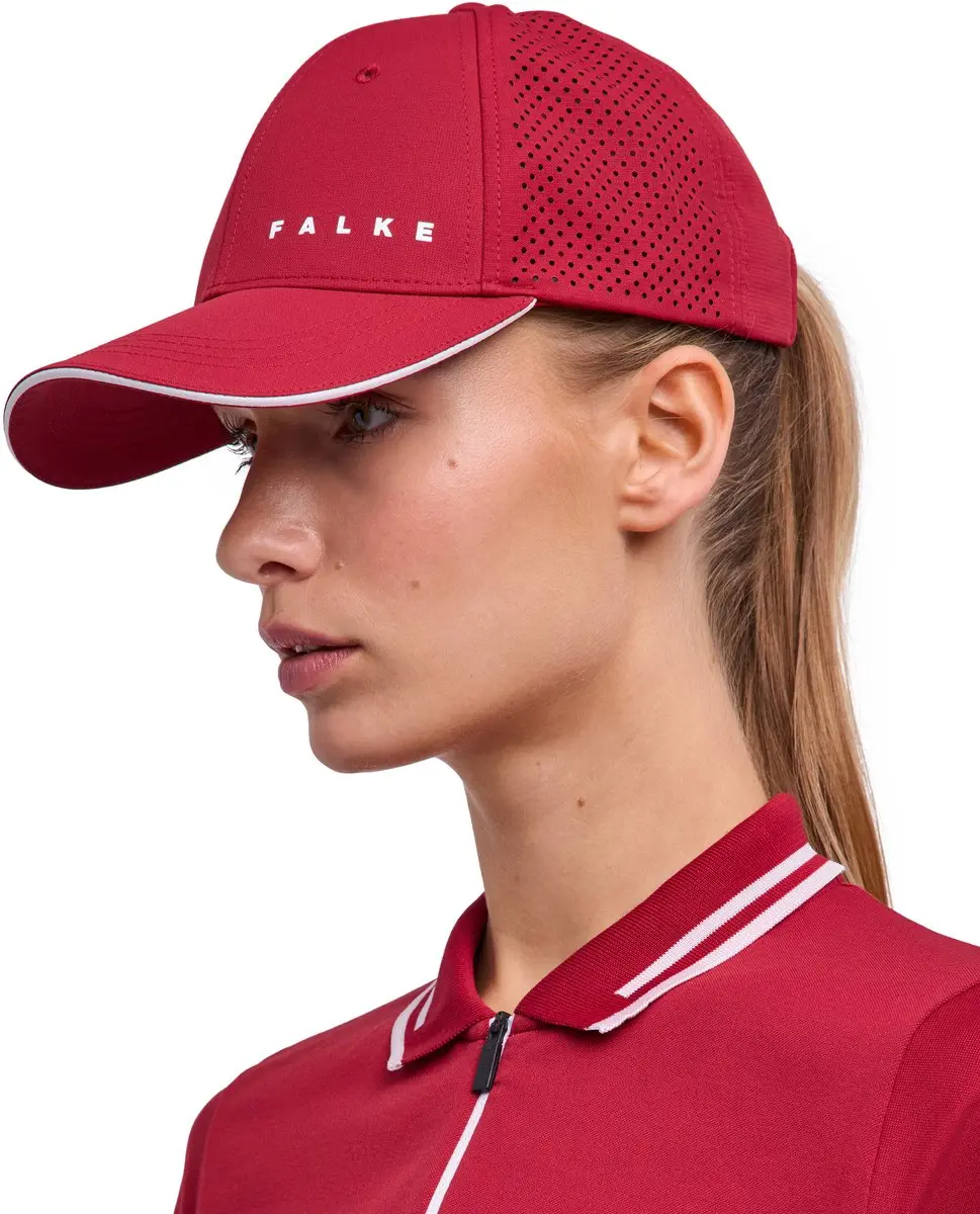 Falke Golf Cap Sport - UV-beschermend - One Size - Rood