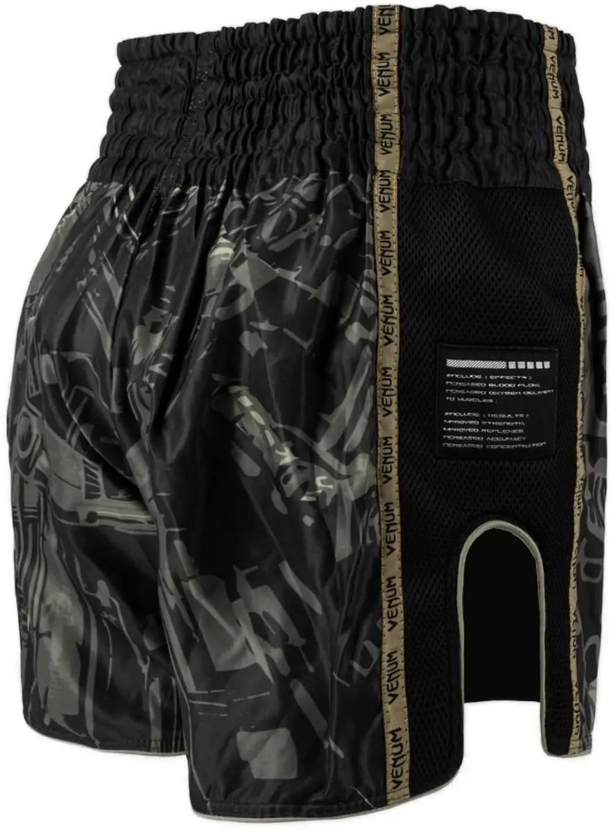Venum Invader Muay Thai Shorts - Zwart Zand L