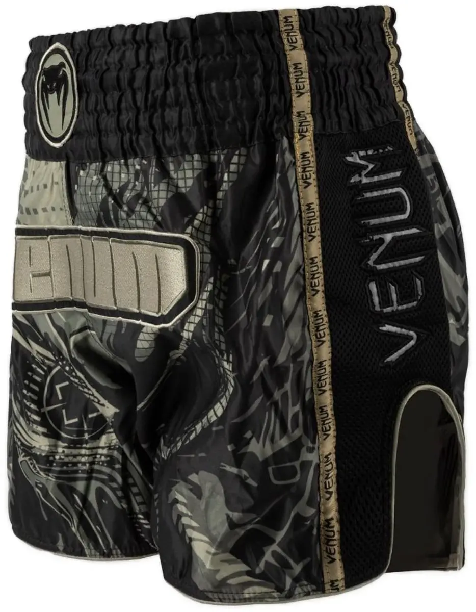 Venum Invader Muay Thai Shorts - Zwart Zand L