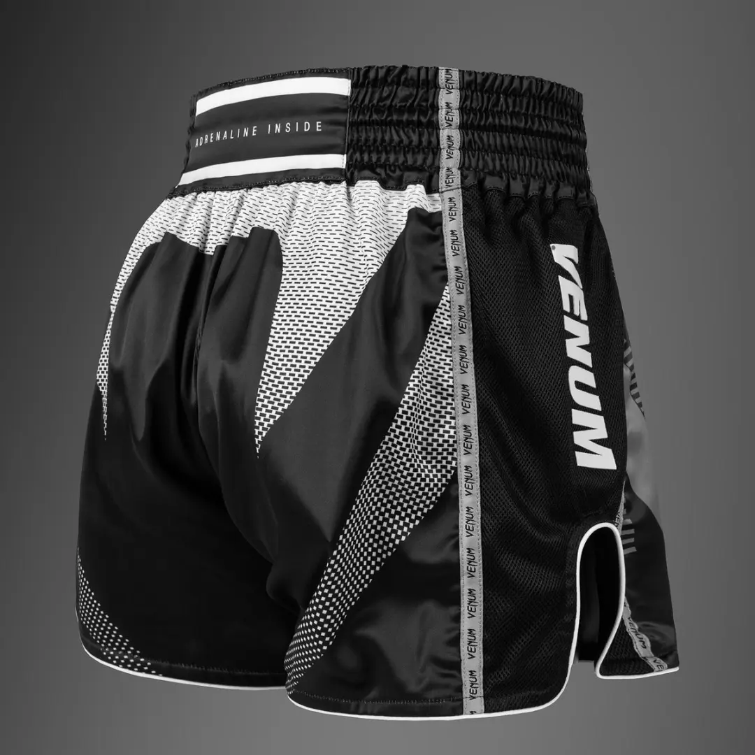 Venum Adrenaline Muay Thai Shorts XL - Zwart/Grijs