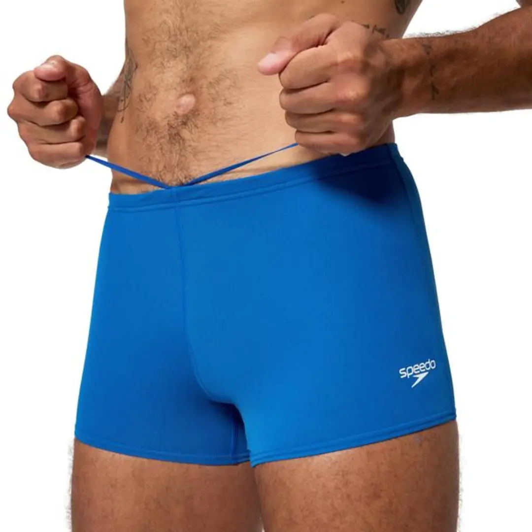 Speedo Endurance+ Logo Aquashort Heren XS - Blauw/Wit
