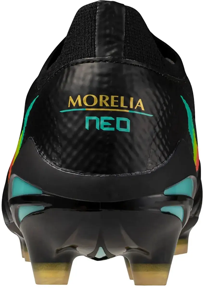 Mizuno Morelia Neo V β Pro Voetbalschoenen - 41 - Zwart/Lava Orange