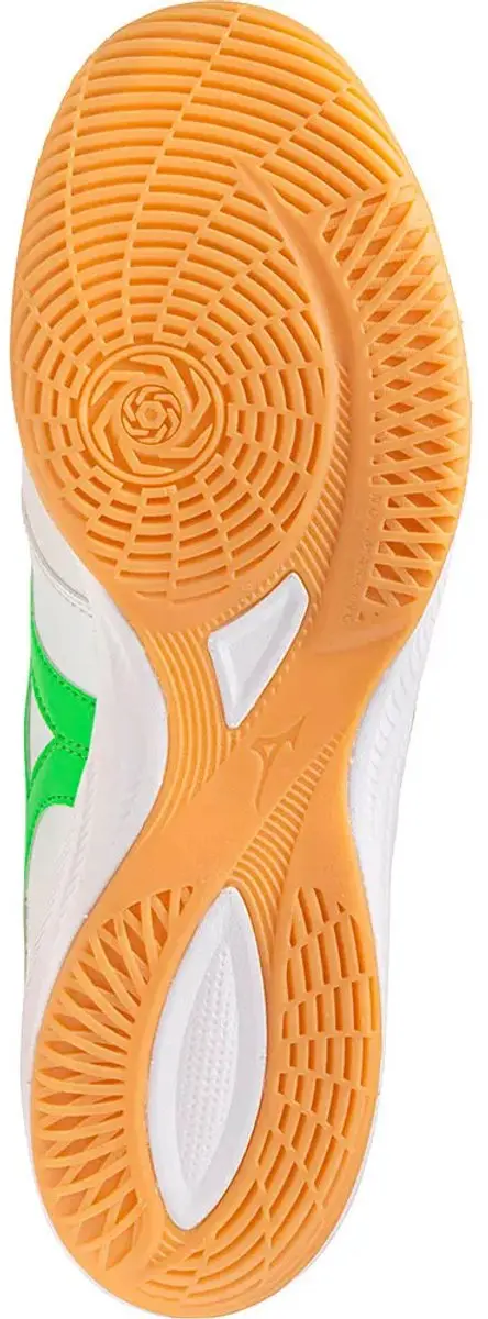 Mizuno Morelia Sala Pro Zaalschoenen 45 - Wit/Neon Green/Galaxy Silver