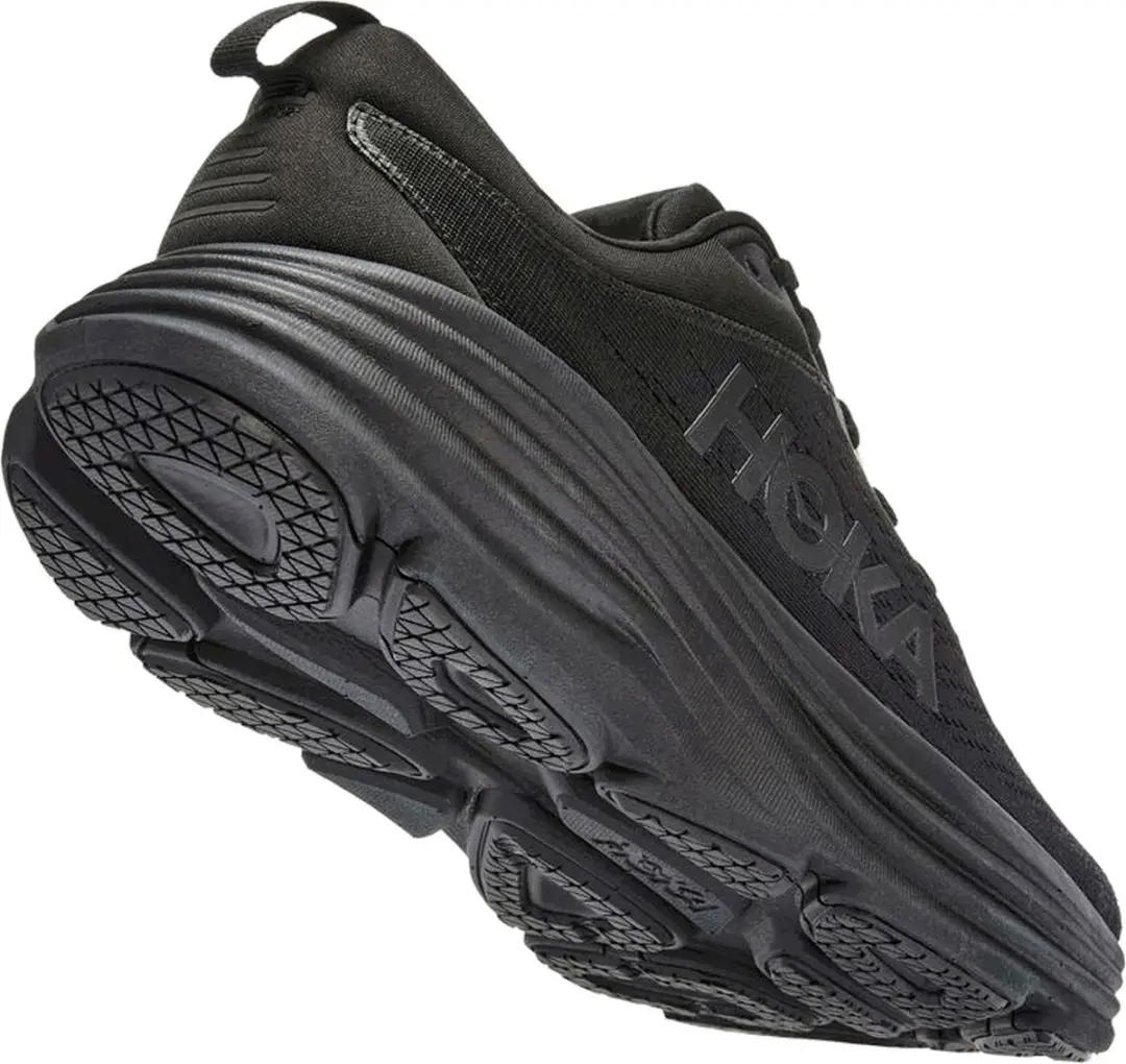 Hoka Bondi 8 Hardloopschoenen Heren - 42 - Zwart