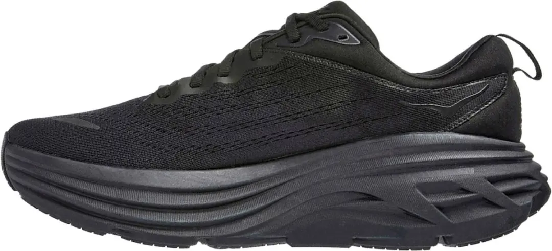 Hoka Bondi 8 Hardloopschoenen Heren - 42 - Zwart