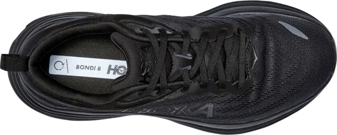 Hoka Bondi 8 Hardloopschoenen Heren - 42 - Zwart