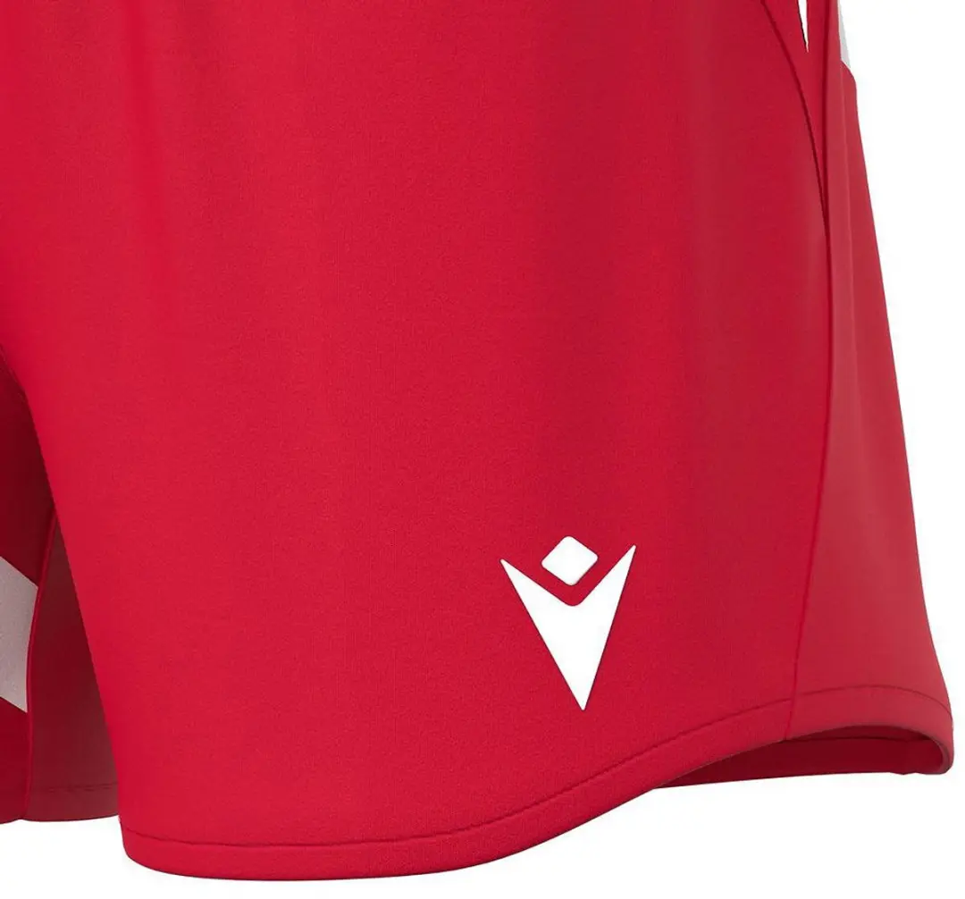 Macron Banshee Short Dames - Rood/Wit M - afbeelding 6 van 6