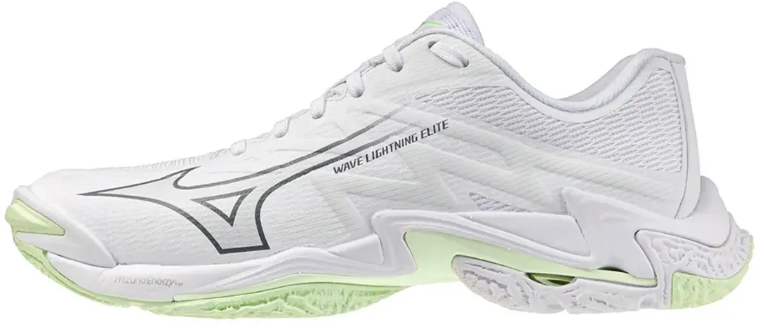 Mizuno Wave Lightning Elite Dames Sportschoenen 36.5 - Wit