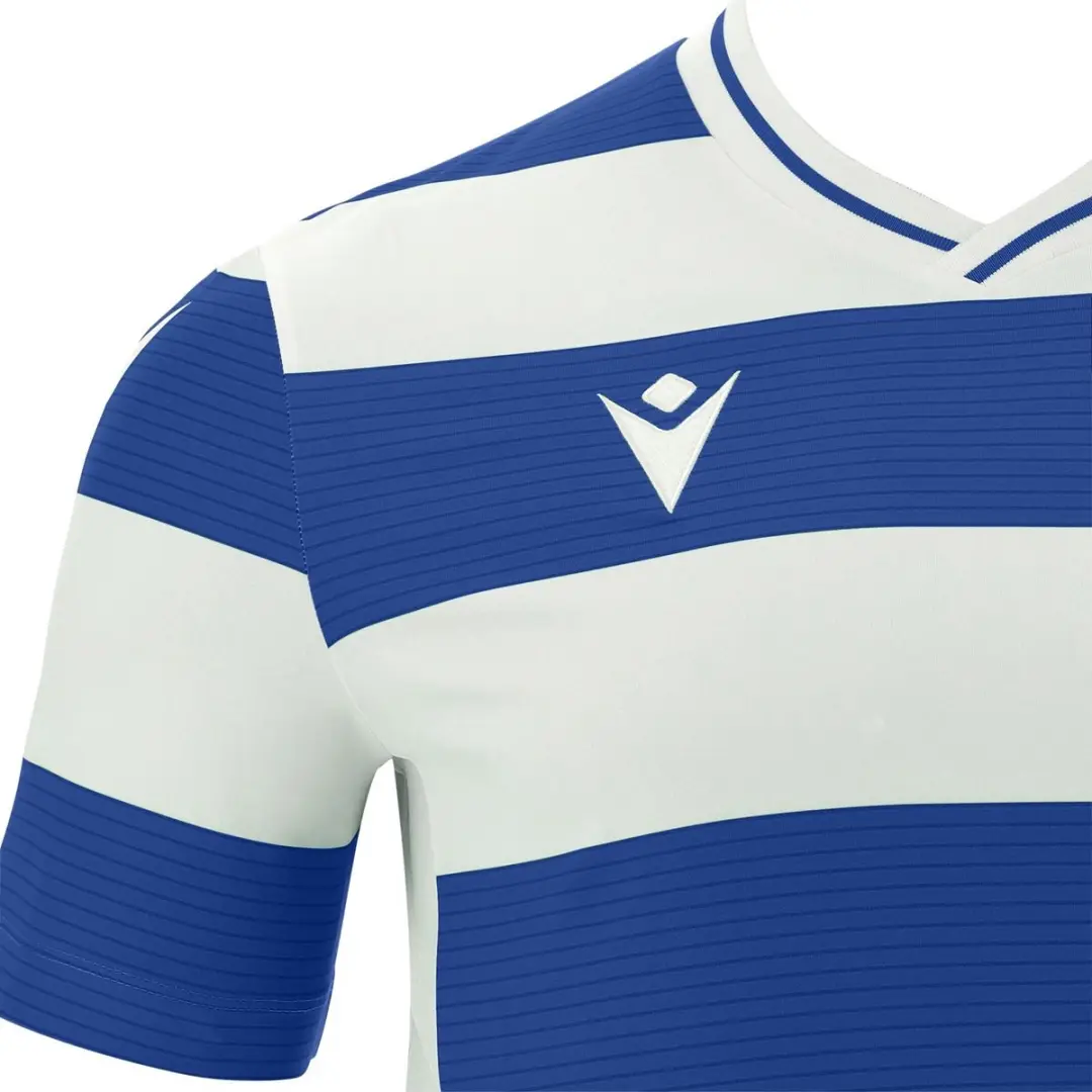 Macron Alcyon Heren Shirt Korte Mouw 5232 - Wit