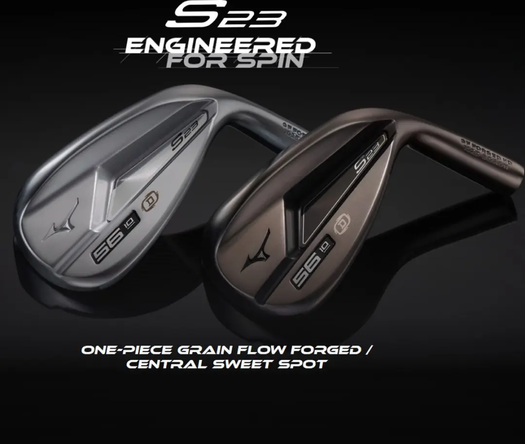 Mizuno S23 White Satin Wedge - 58° Loft - Rechtshandig