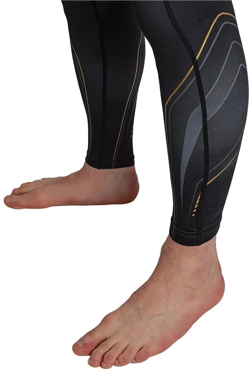 Venum Streamline Spats Compressielegging MMA/BJJ - S - Zwart/Goud