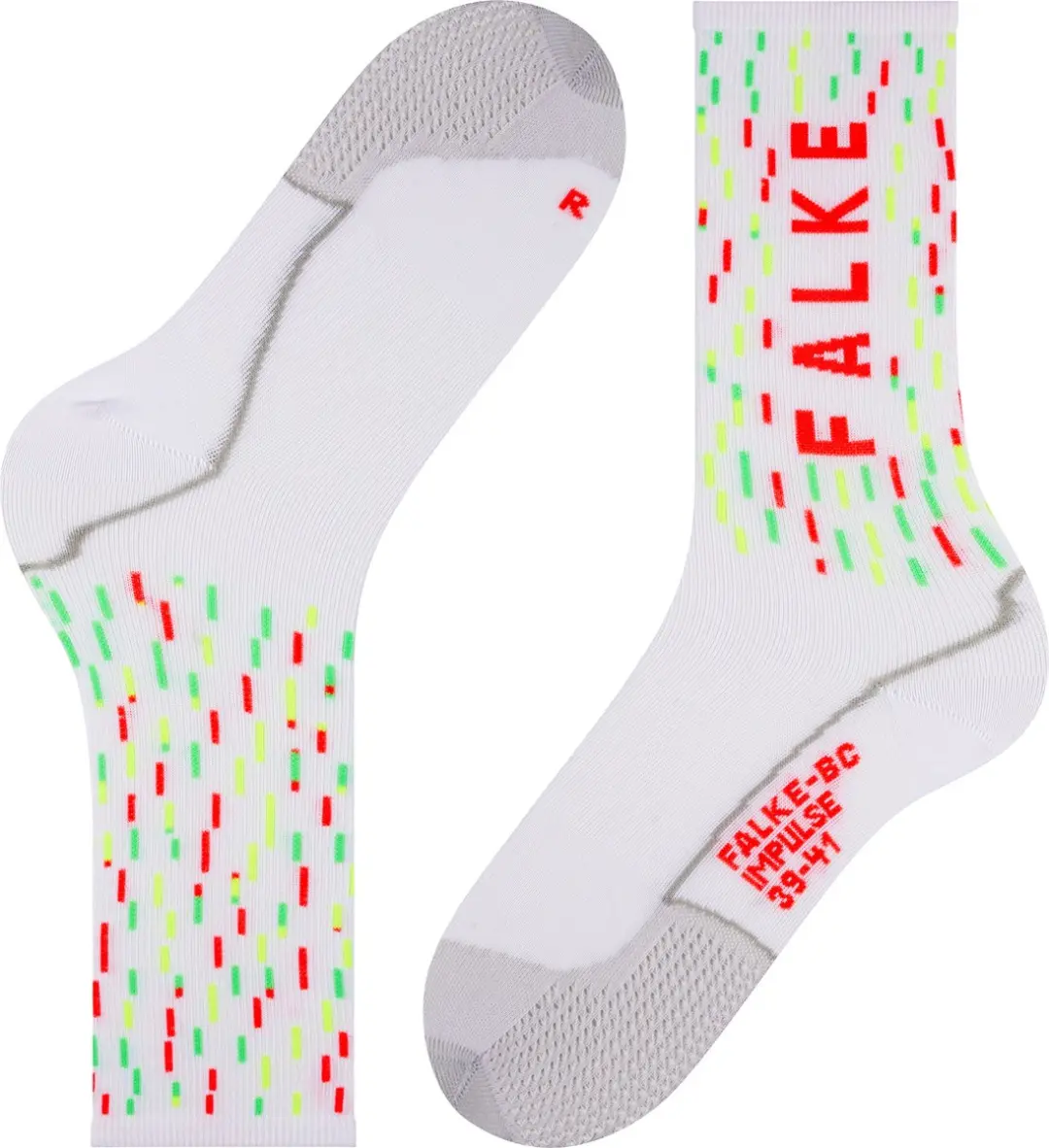 Falke BC Anti-Blaar Fietssokken - Wit - Maat 46-48