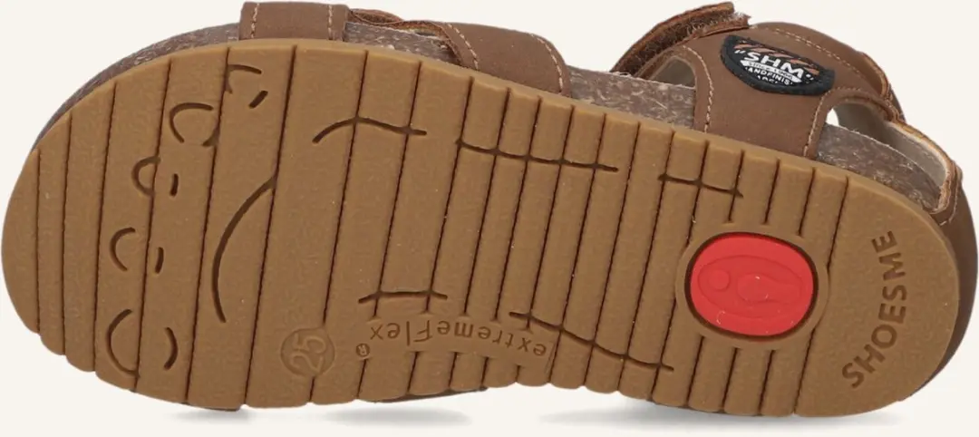 Shoesme Bi25s008 Sandalen - Meisjes - Bruin - Maat 27