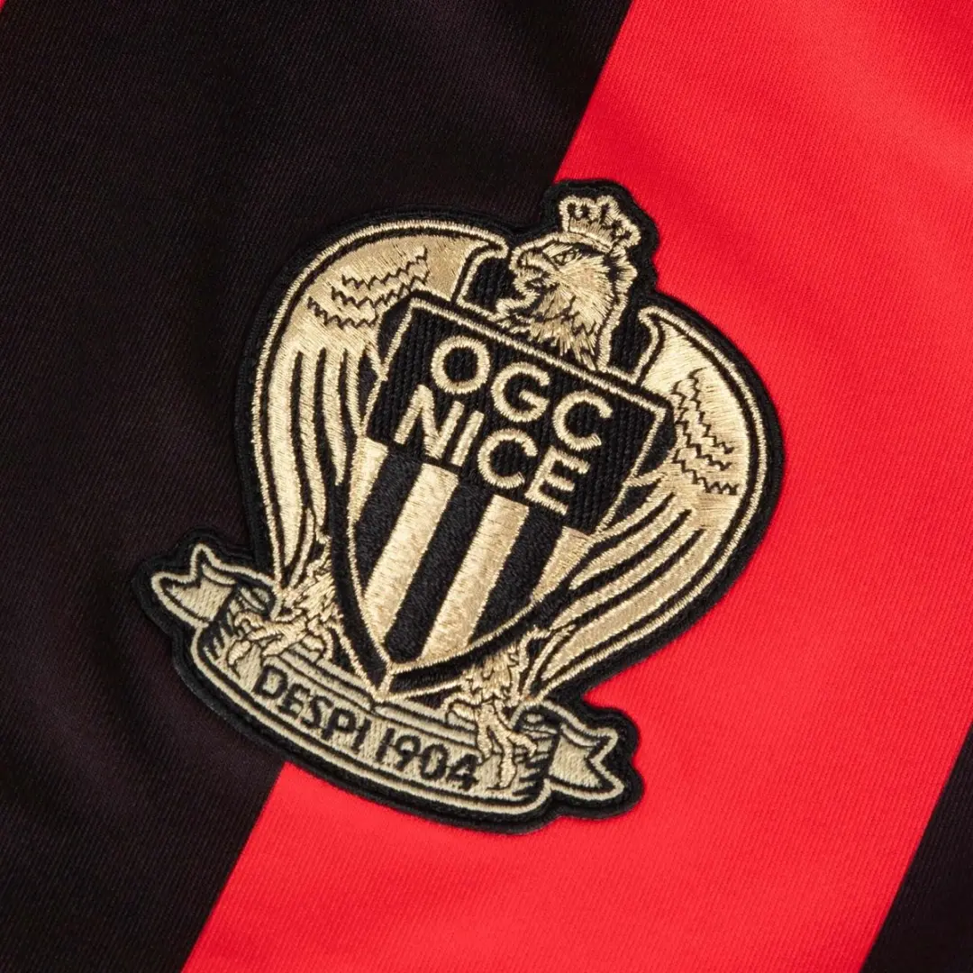 Le Coq Sportif OGC Nice Trainingsshirt 2024/2025 - M - Rood/Zwart