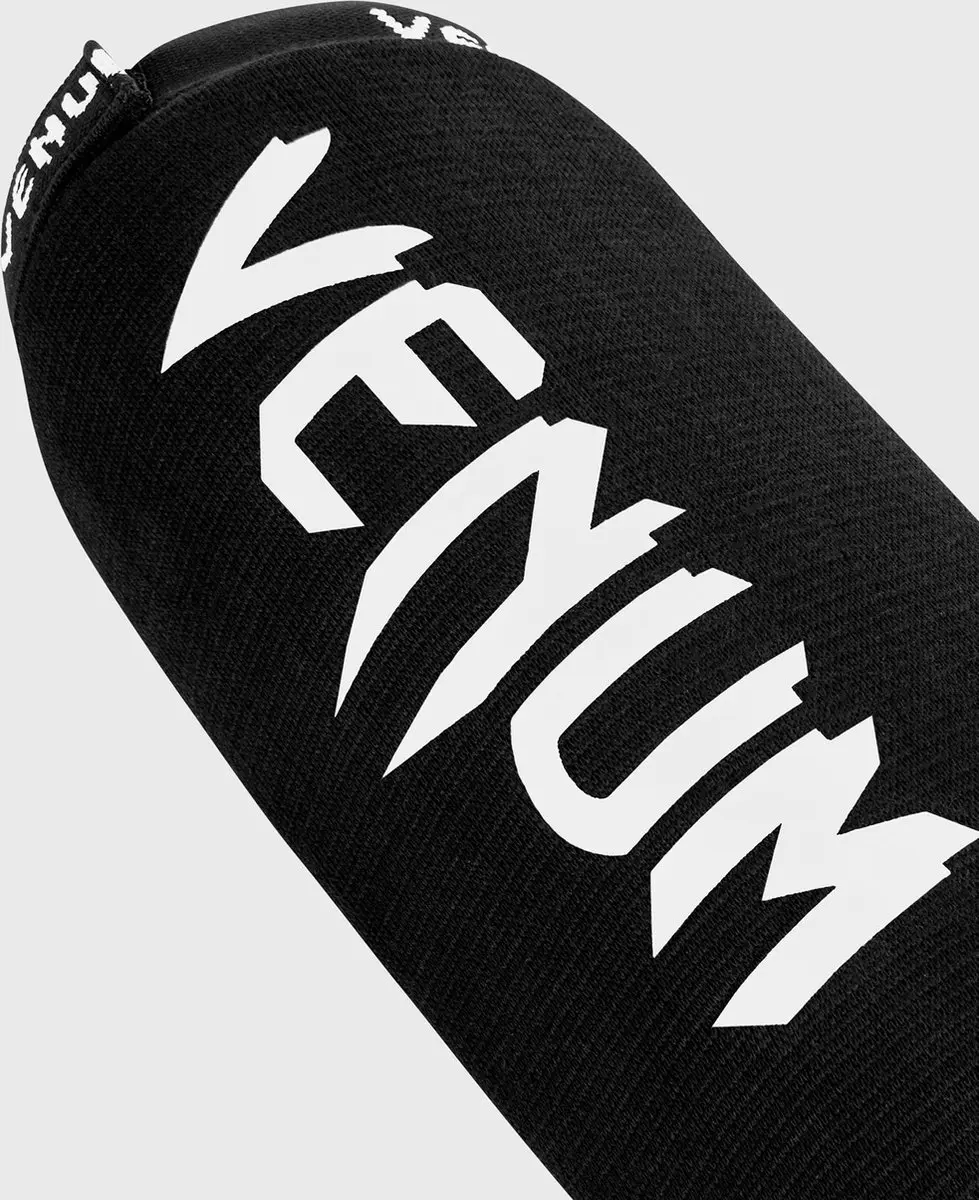 Venum Kontact Scheenbeschermers Zwart/Wit - S