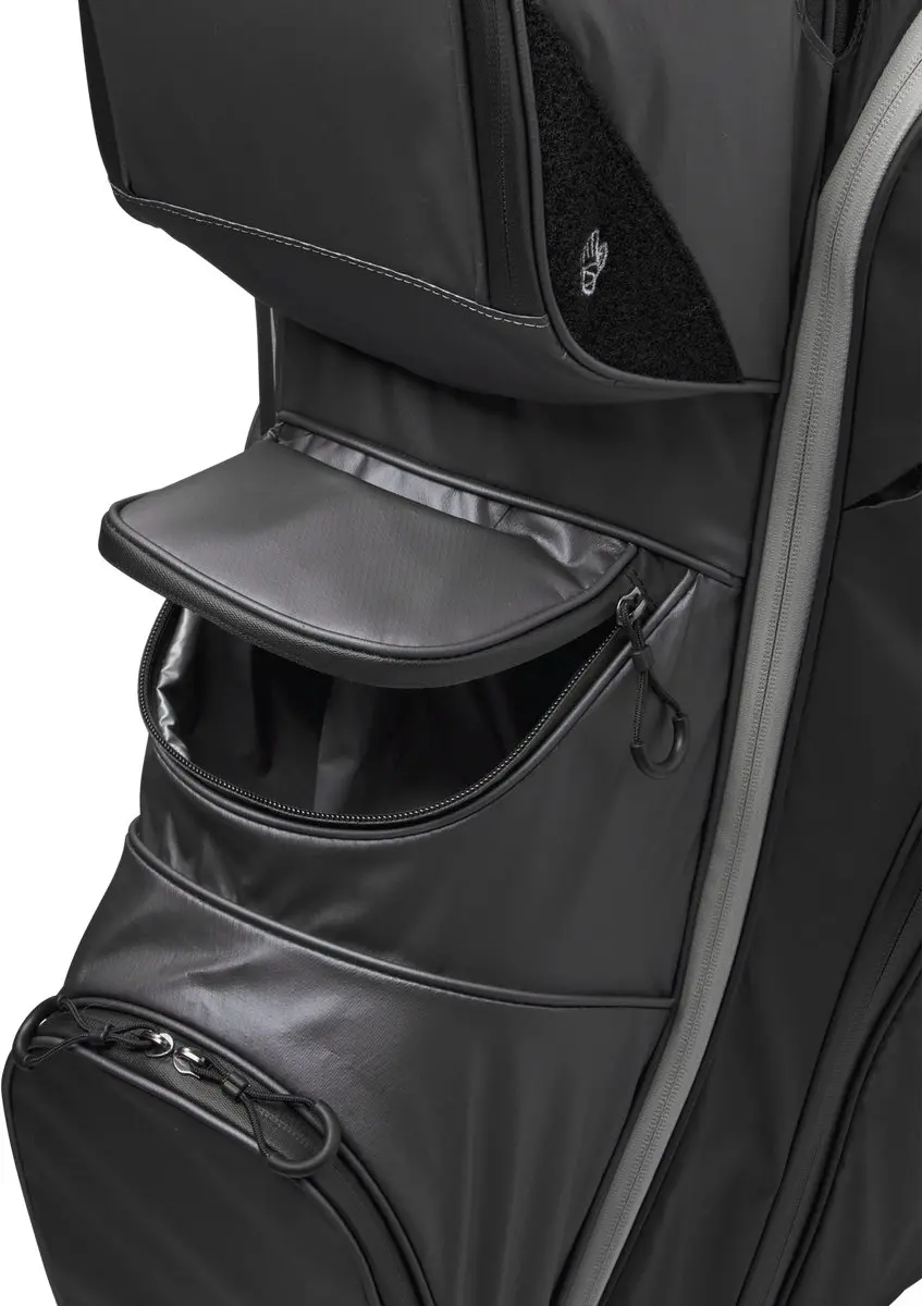 Wilson Staff I-lock Dry Golftas Cartbag - 9 Vakken - Zwart/Grijs