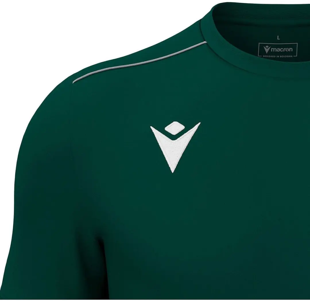 Macron Rigel Hero Shirt Heren - Korte mouw - Bottle Green - 3XL