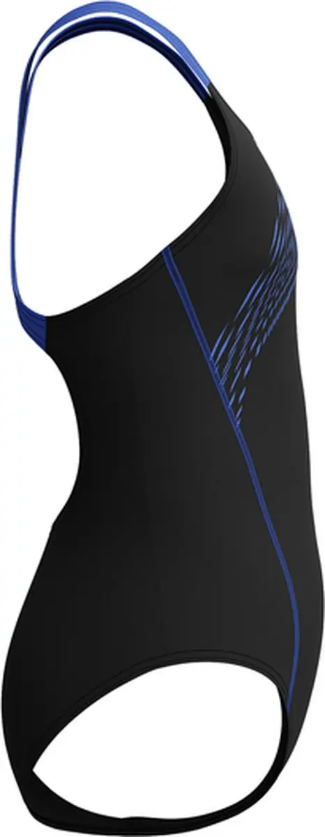 Speedo Medley Logo Medalist Meisjes Sportbadpak - Zwart/Blauw