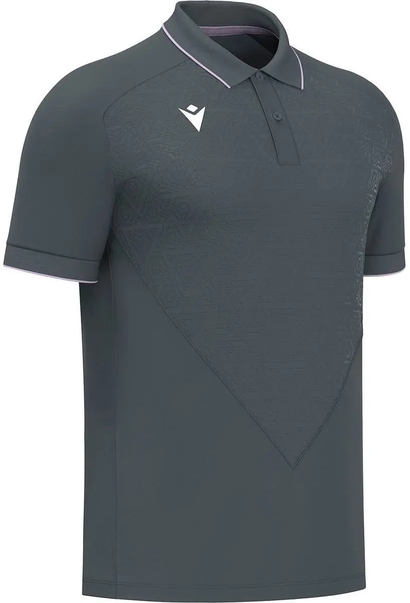 Macron Thunder Baldwin Polo Heren - Antraciet/Lila M