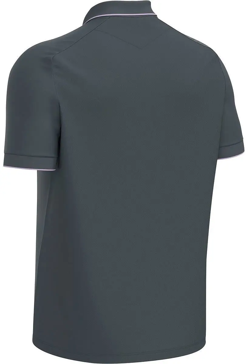 Macron Thunder Baldwin Polo Heren - Antraciet/Lila M
