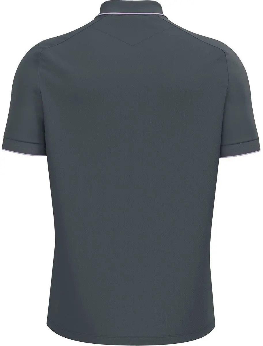 Macron Thunder Baldwin Polo Heren - Antraciet/Lila M