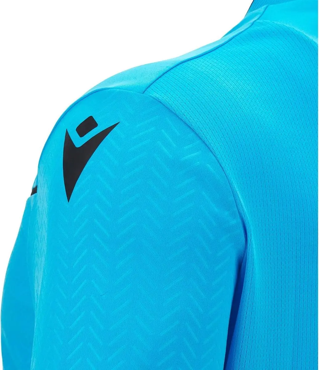 Macron Ponnet Eco Scheidsrechtersshirt Heren - S - Neon Sky
