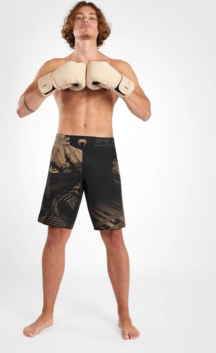 Venum Gorilla Jungle Fight Shorts - Zwart Zand